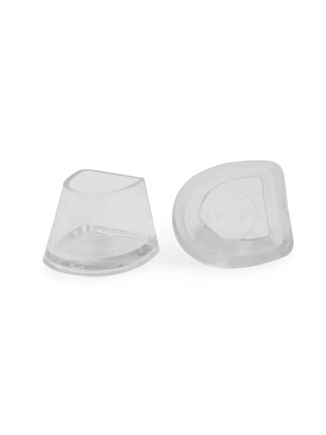 Capezio BR4023 Absatzschoner 2,5 Zoll Transparent 4er