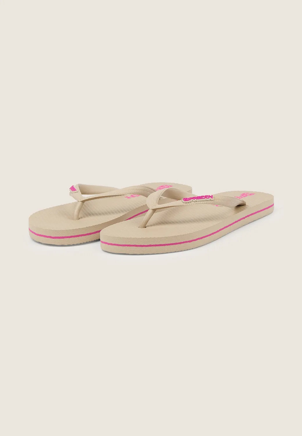 Freddy Flip Flop Zehentrenner Lilla L20 Kontraststreifen