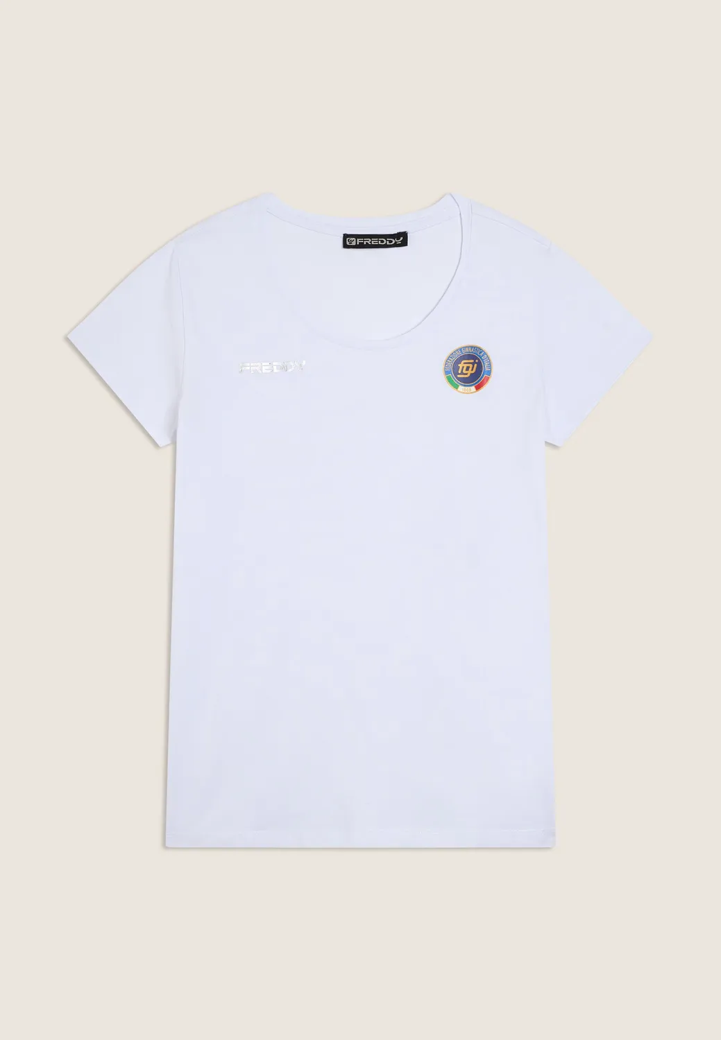 Freddy FGI T-Shirt Nero Jersey stretch regular