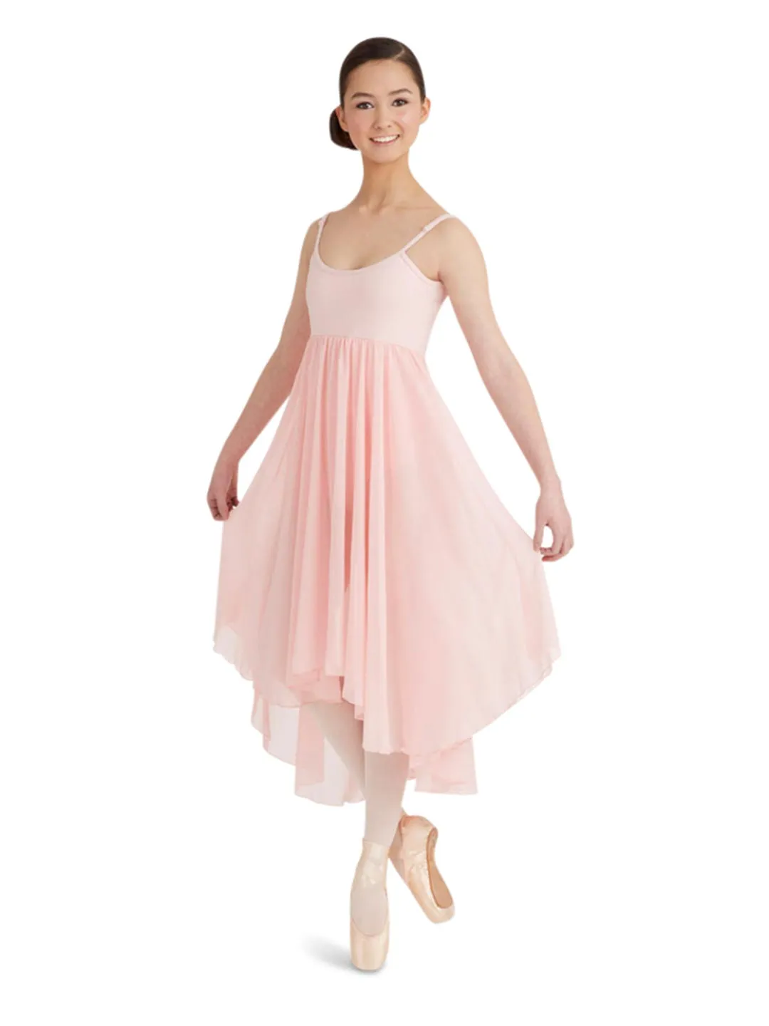 Capezio BG001 Empire Ballettkleid Schwarz S Georgette