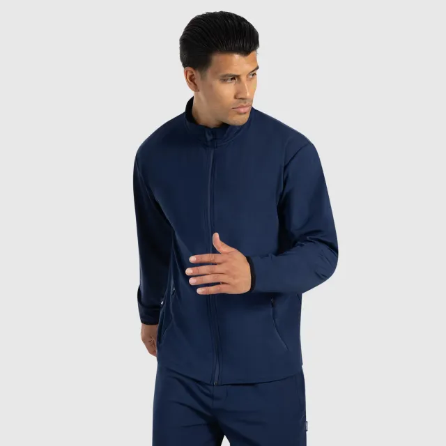 Smilodox Zeyn Trainingsjacke Schwarz atmungsaktiv