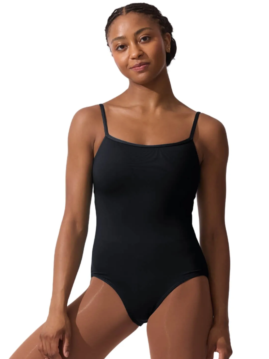 Capezio Studio Collection SE1030W Ballett-Trikot Schwarz Gitterrücken
