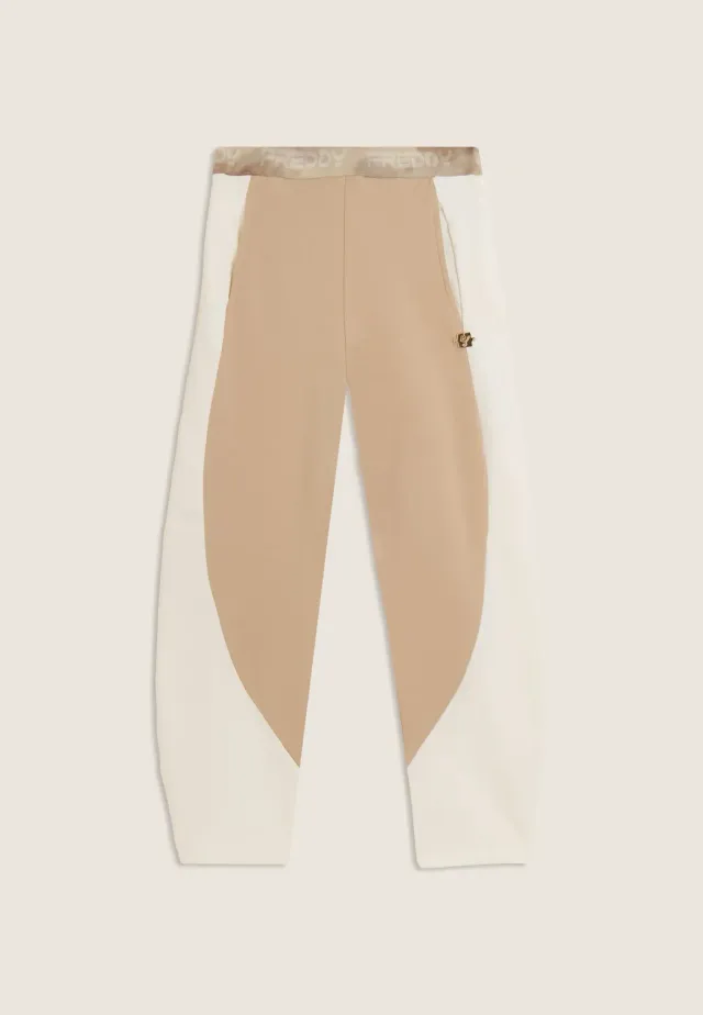 Freddy Barrel Hose Junior beige elastischer Bund