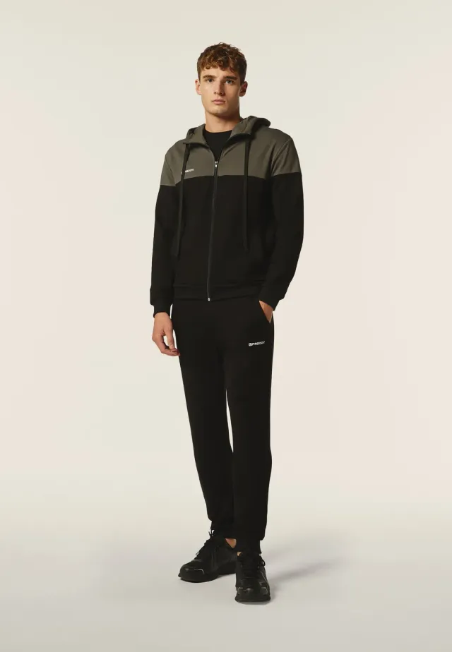 Freddy Move Trainingsanzug mit Kapuze Colorblock