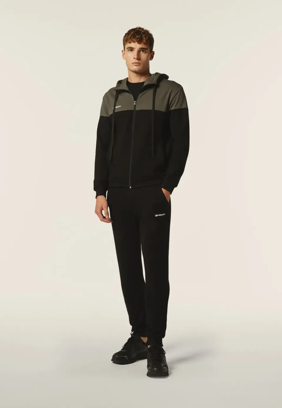 Freddy Move Trainingsanzug mit Kapuze Colorblock