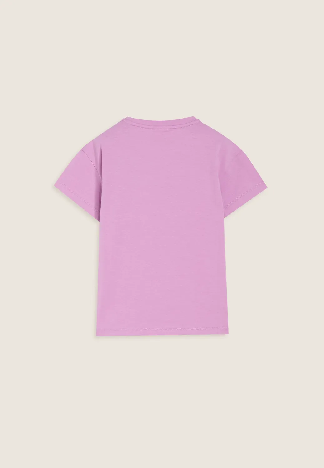 Freddy Kinder T-Shirt lila Silber-Logo