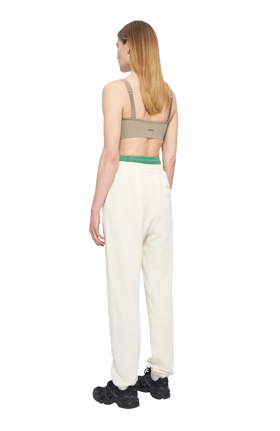 UNNA Slow Motion Joggers Jogginghose Vanilla White
