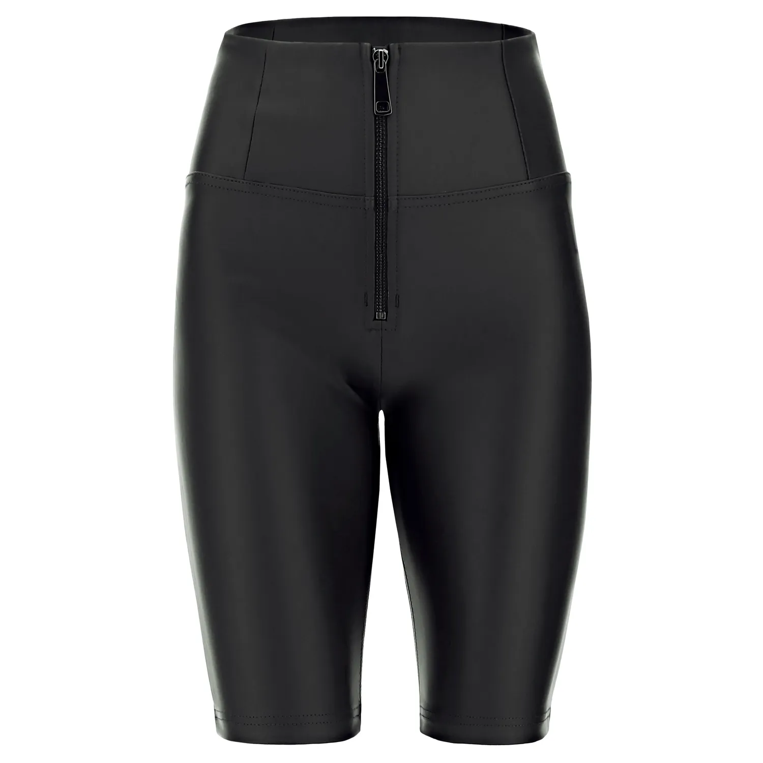 Freddy WR.UP Biker Kunstleder-Leggings Demitasse Push-up