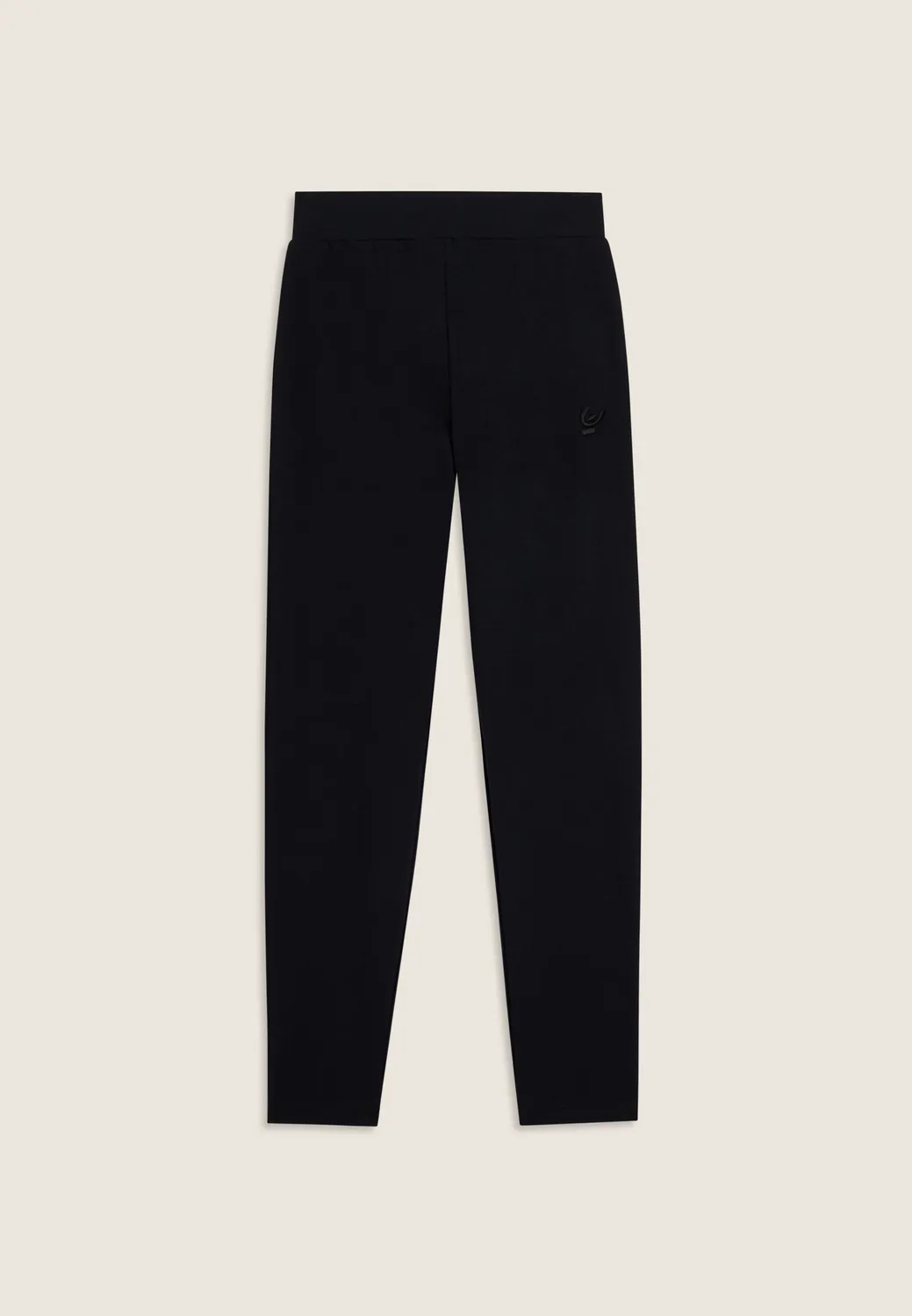 Freddy Leggings Mädchen Schwarz lang gesticktes Logo