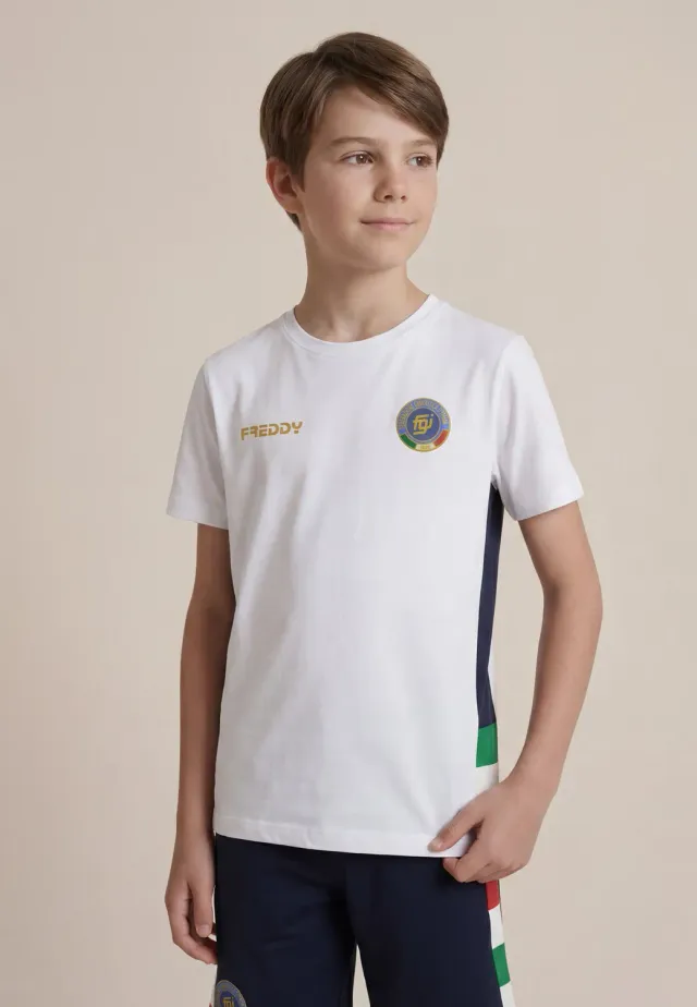 Freddy Italia FGI T-Shirt Kinder weiß