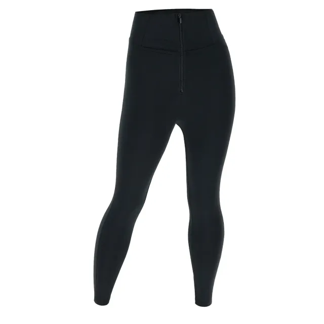 Freddy WR.UP Curvy 7/8 Leggings Schwarz Hoher Bund