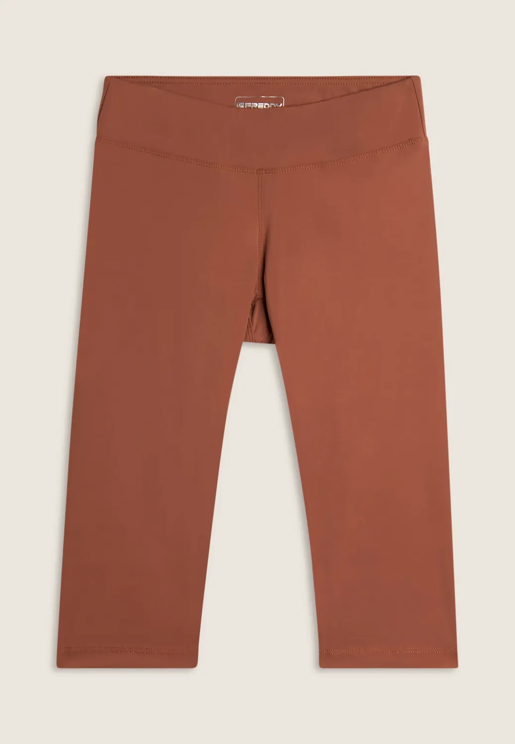 Freddy Capri Leggings Vita Regular Plum Caspia leicht