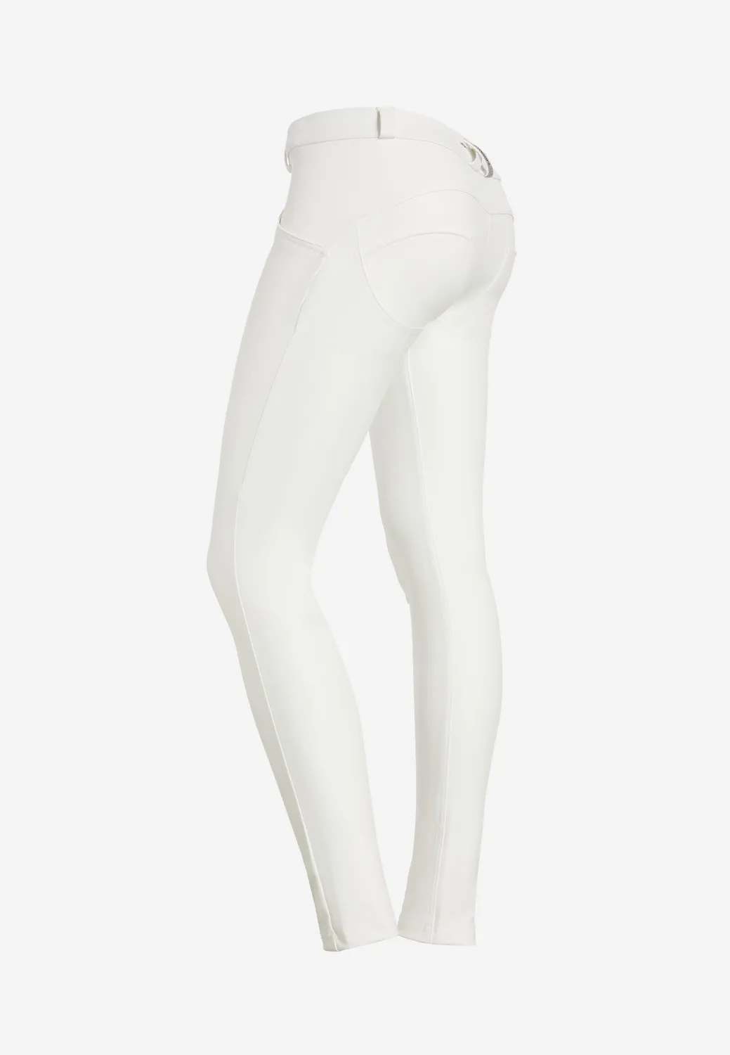 Freddy WR.UP Push-up Hose Low Waist Kunstleder schwarz
