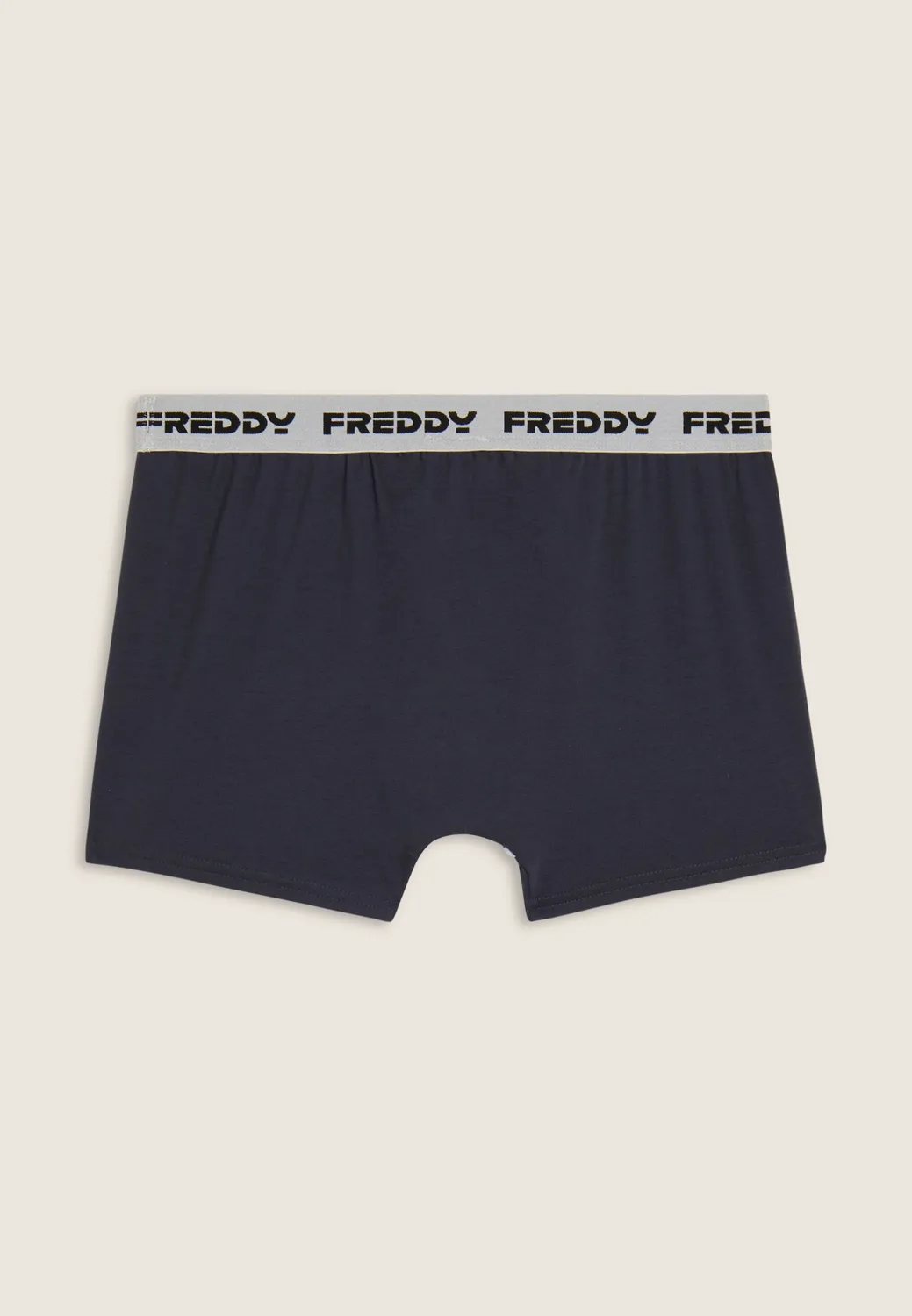 Freddy Boxer Herren Schwarz eng mit Jacquardbund