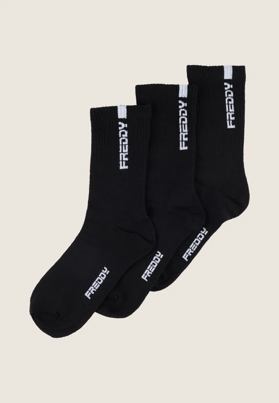 Freddy Sportsocken 3er Pack mittelhoch bunt
