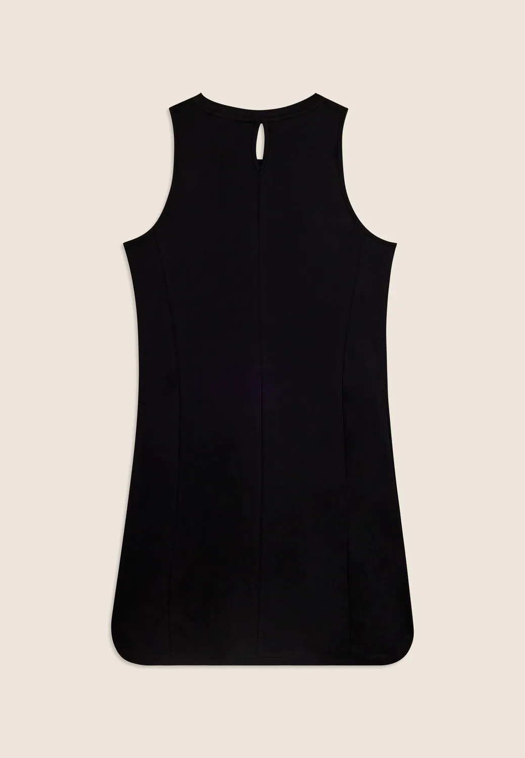 Freddy Grafik Cut-Out Kleid Schwarz Baumwolle