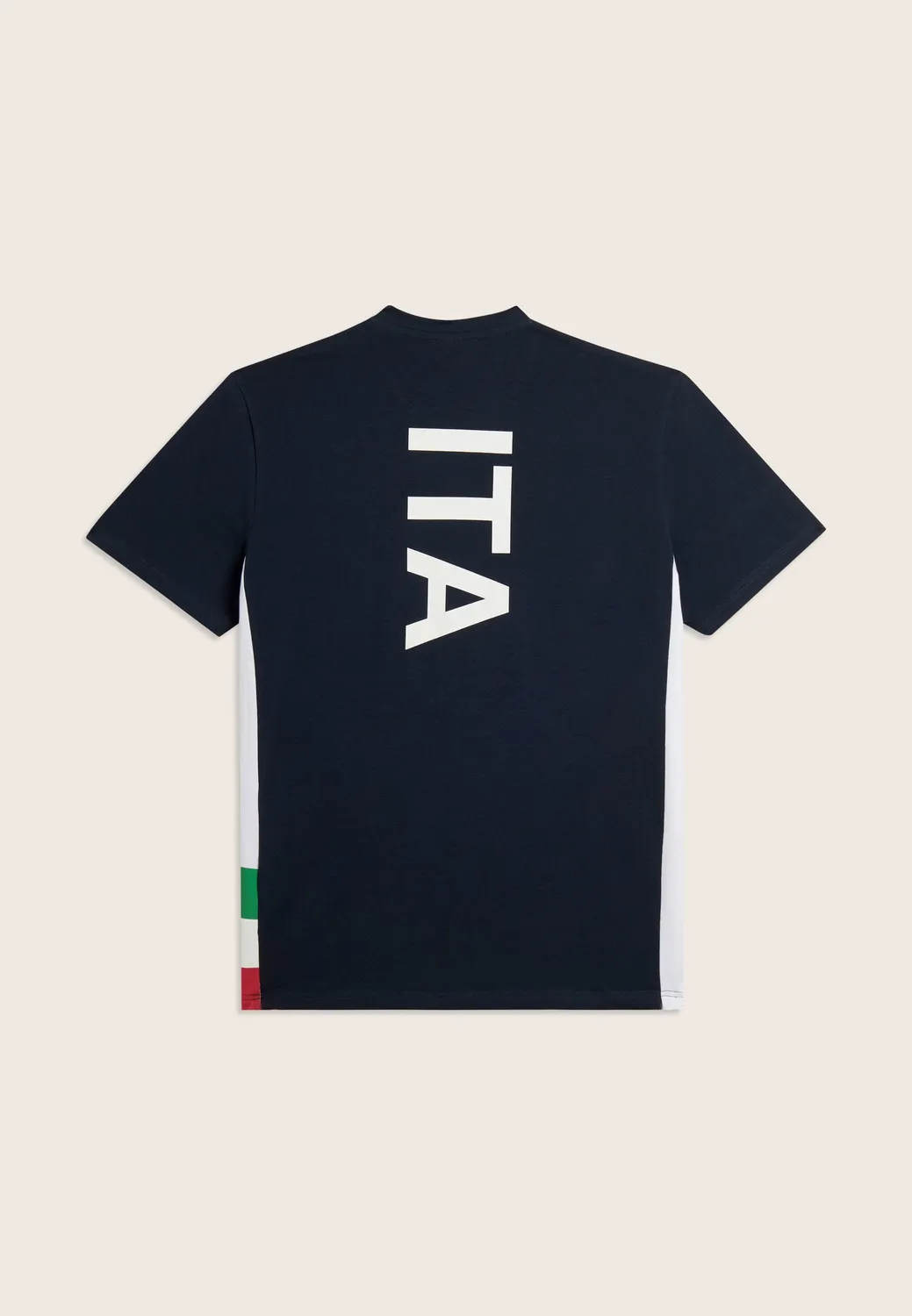 Freddy Italia FGI Herren T-Shirt dunkelblau-weiß Stretch