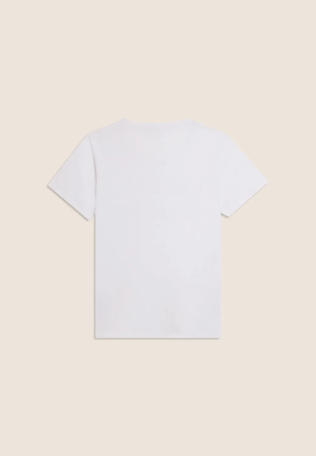 Freddy Leo Print T-Shirt Weiß mit Nieten-Logo