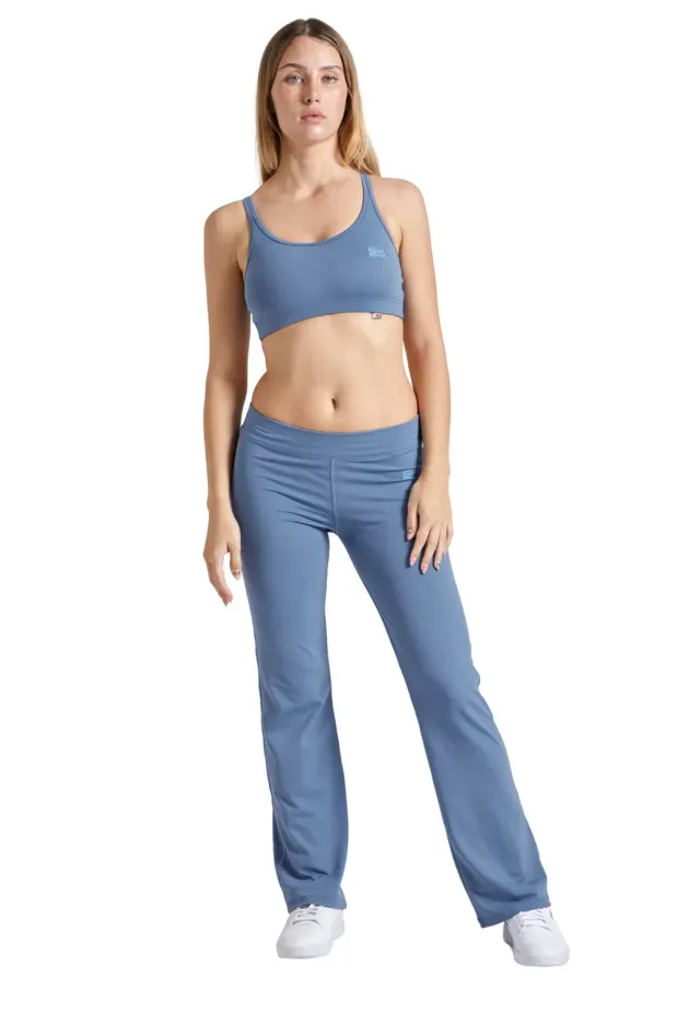 SPORTKIND Flare Jazzpants M Sporthose schwarz blickdicht