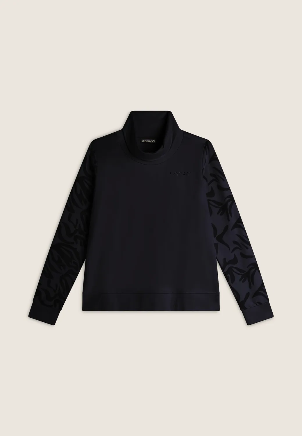 Freddy Sweatshirt Comfort Fit Blumenärmel Jester Red