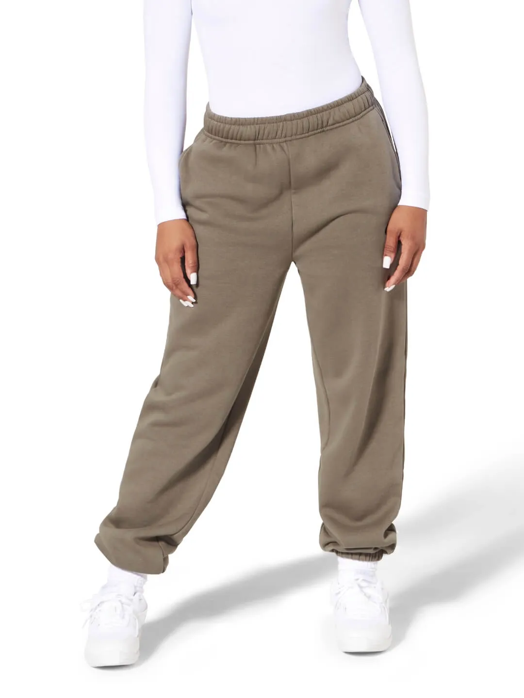 Capezio Varsity F6006U Jogginghose Oatmeal Baumwolle