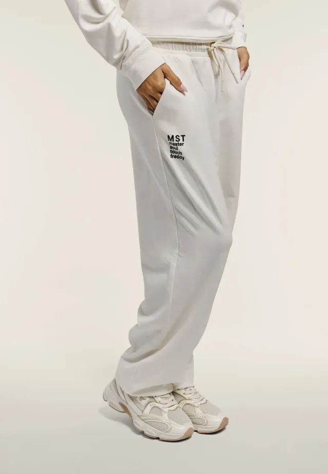 Freddy Comfort Sweathose Schwarz mit Beinbündchen