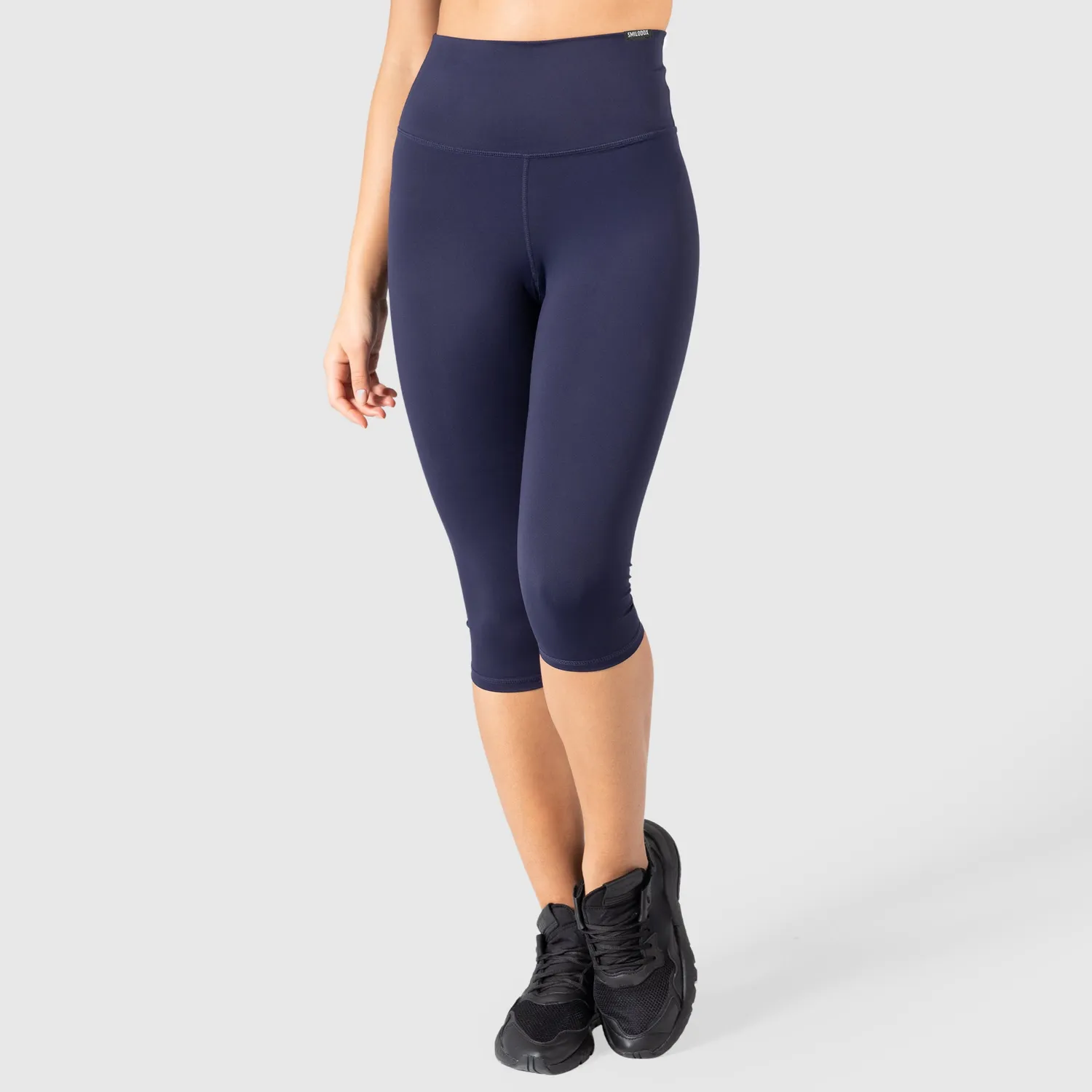 Smilodox Amaze Pro Raisa Capri-Leggings 3er-Pack schwarz blickdicht