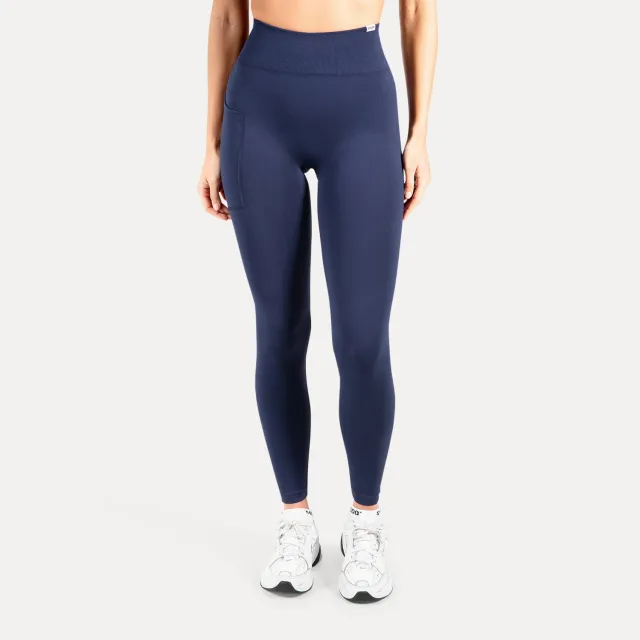 Smilodox Amaze Scrunch Pro Pocket Seamless Leggings Schwarz