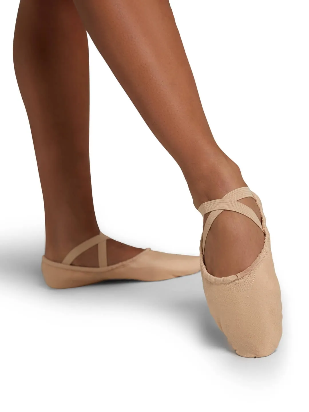 Capezio Cobra U2030 Ballettschläppchen Hellrosa M Canvas
