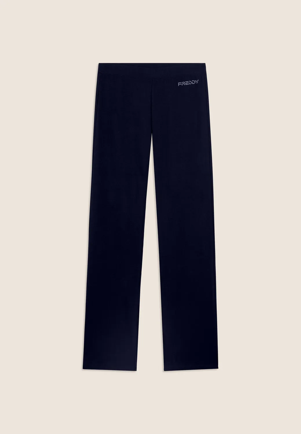 Freddy Sporthose Gerades Bein Schwarz