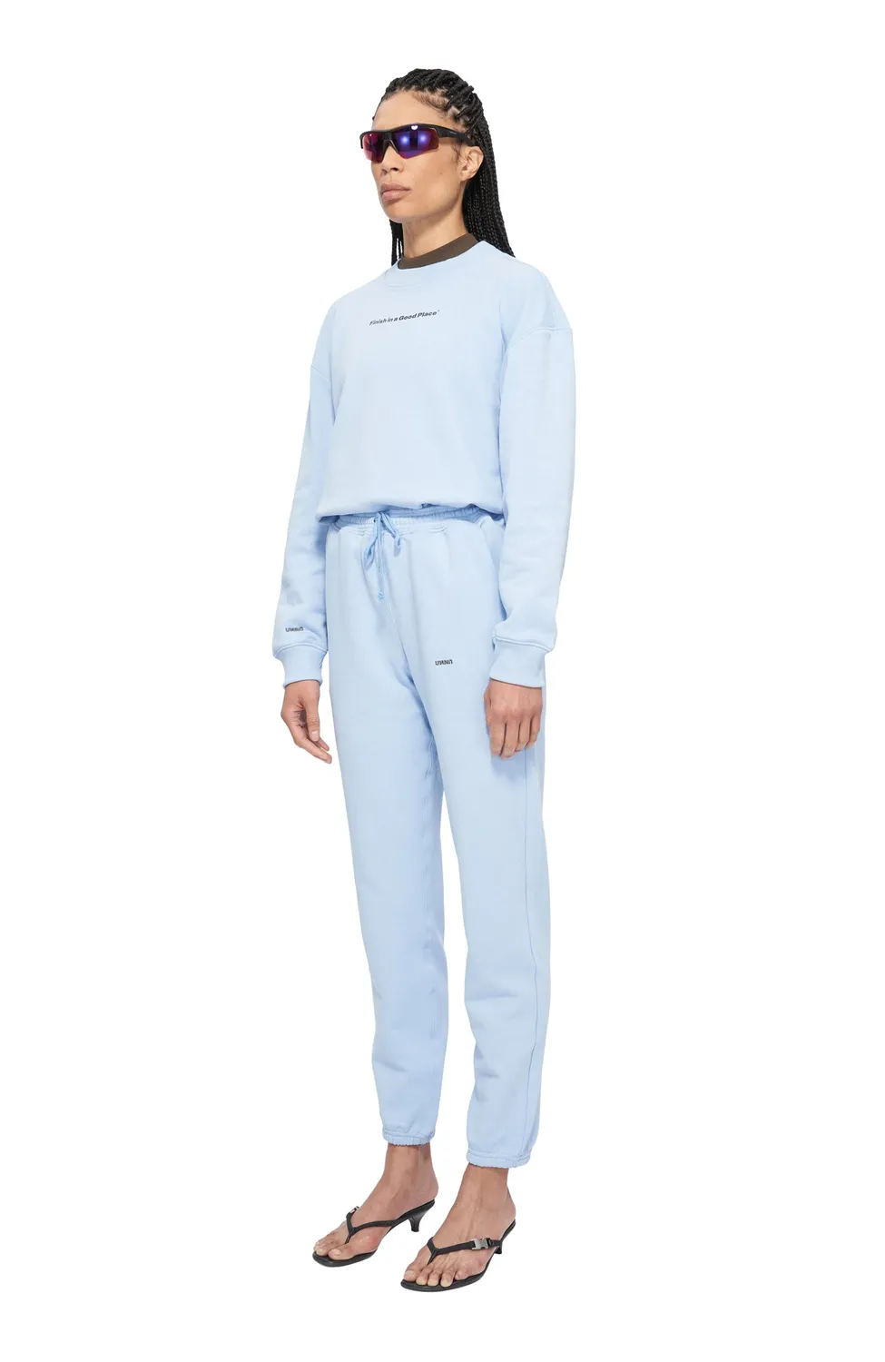 UNNA Slow Motion Joggers Jogginghose Serenity Blue