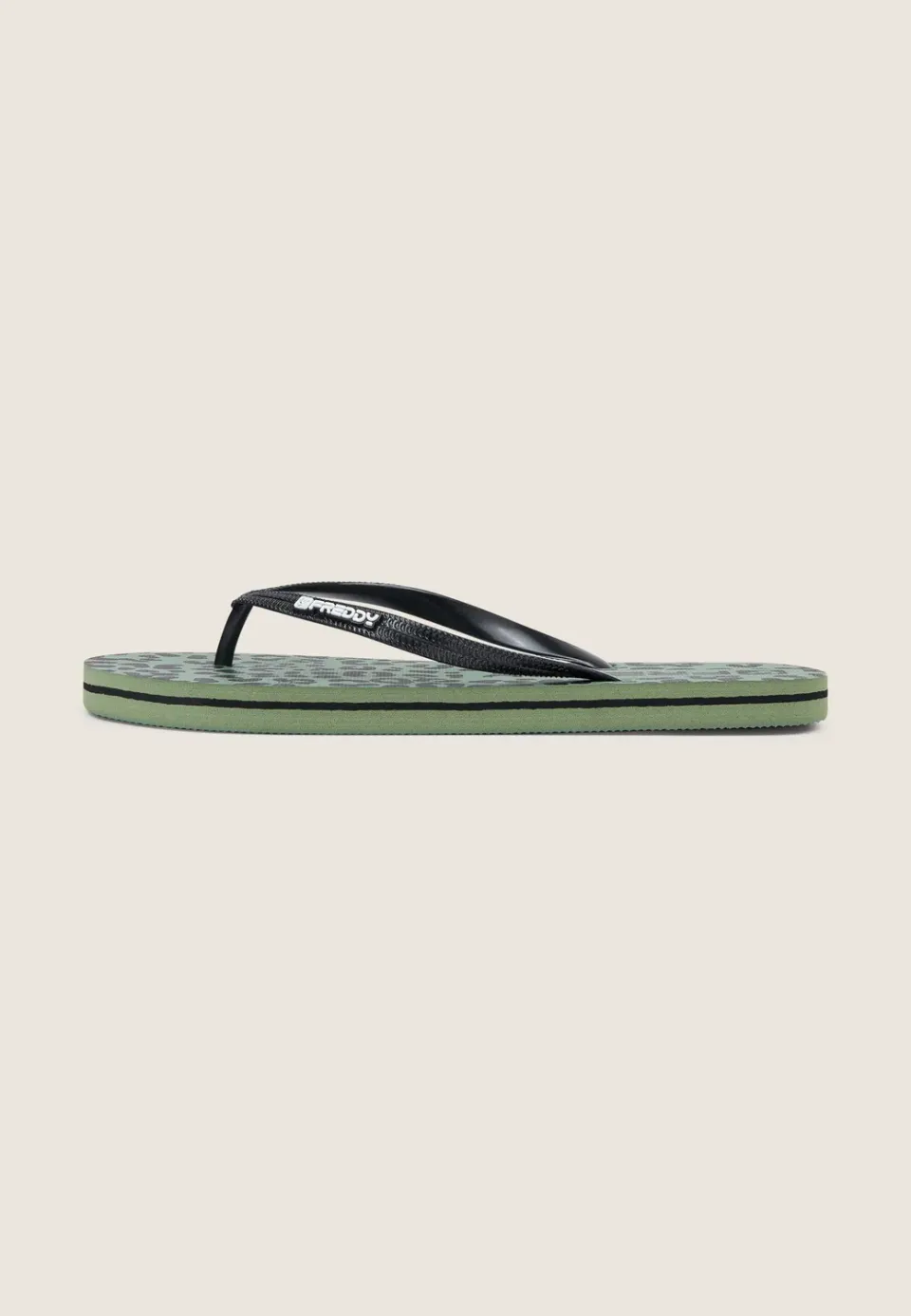 Freddy Flip-Flop Zehentrenner Leo schwarz leicht