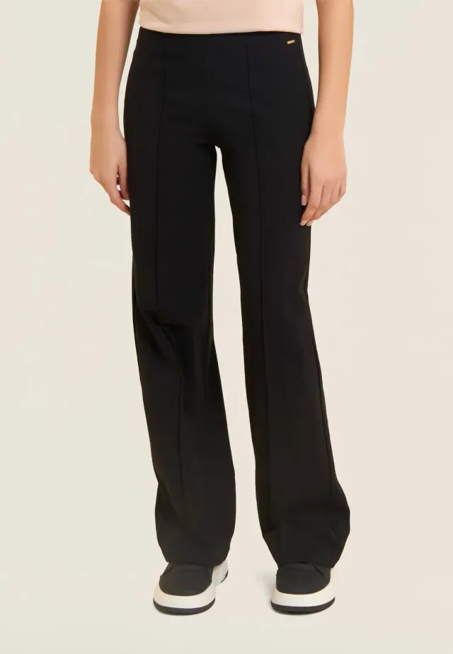 Freddy Slim Sporthose weites Bein Piping Dark Denim elastisch