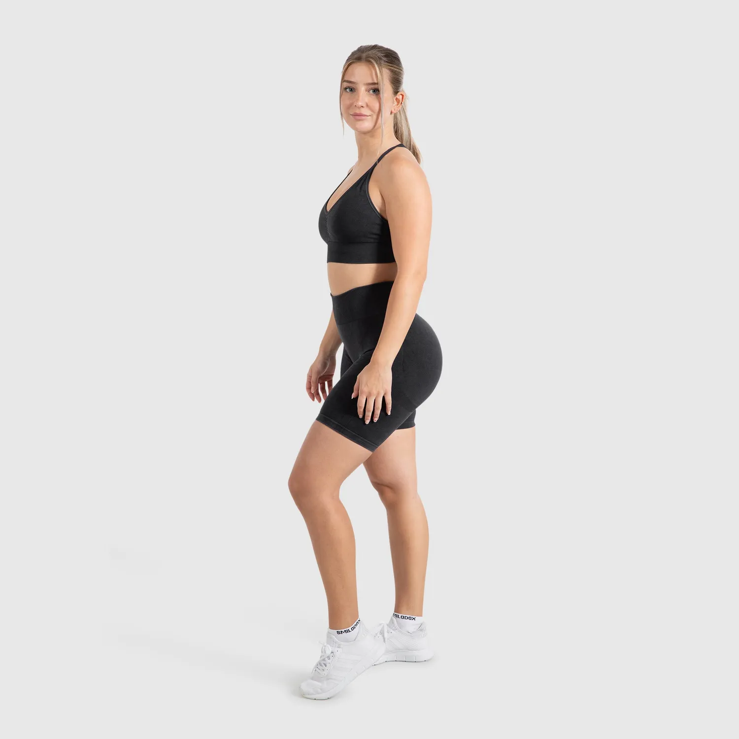 Smilodox Vera Scrunch Sport-BH Damen Batik
