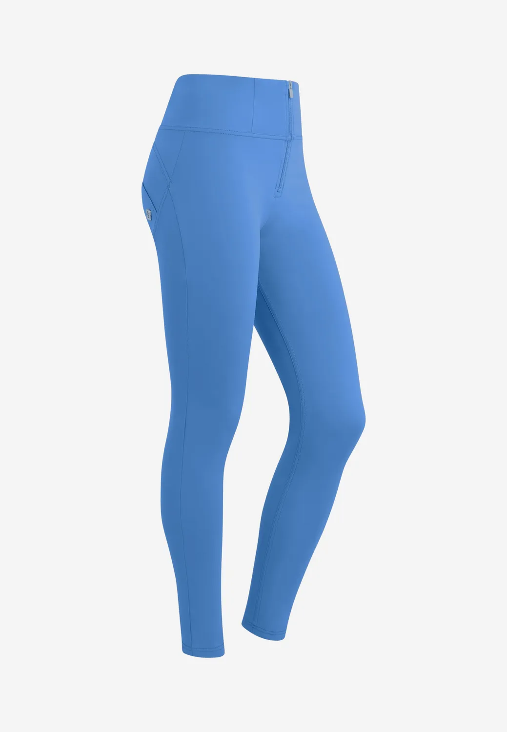 Freddy WR.UP High-Waist Push-up Hose Navy Bio-Baumwolle