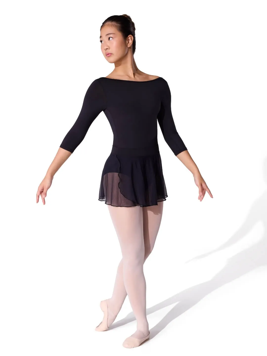 Capezio Essentials ES2007W Ballettrock Schwarz Mesh
