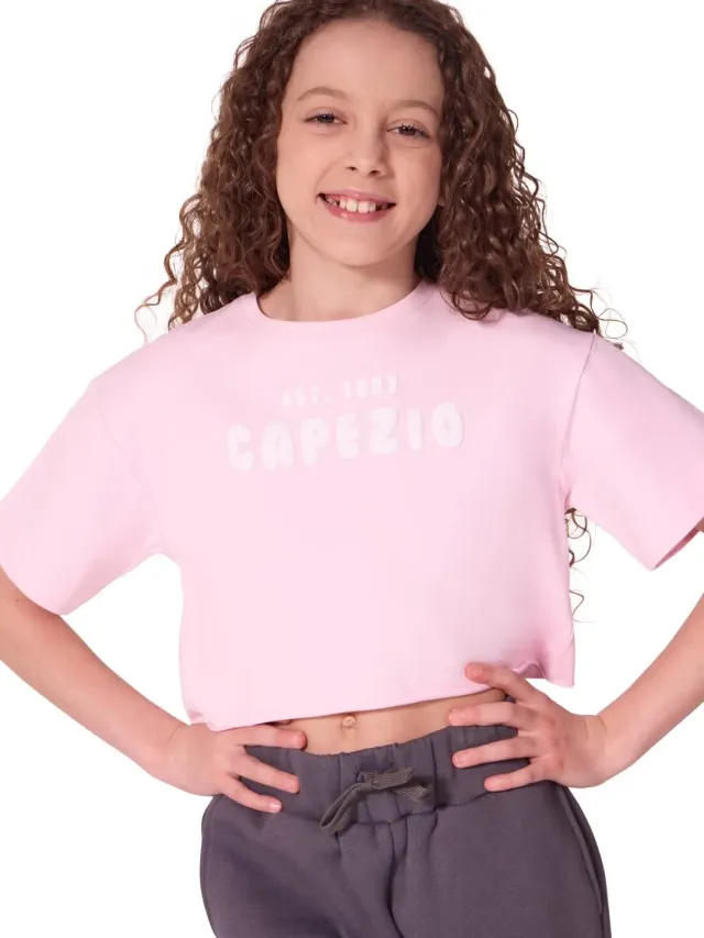 Capezio Essence Boxy T-Shirt Kind Ballerina cropped
