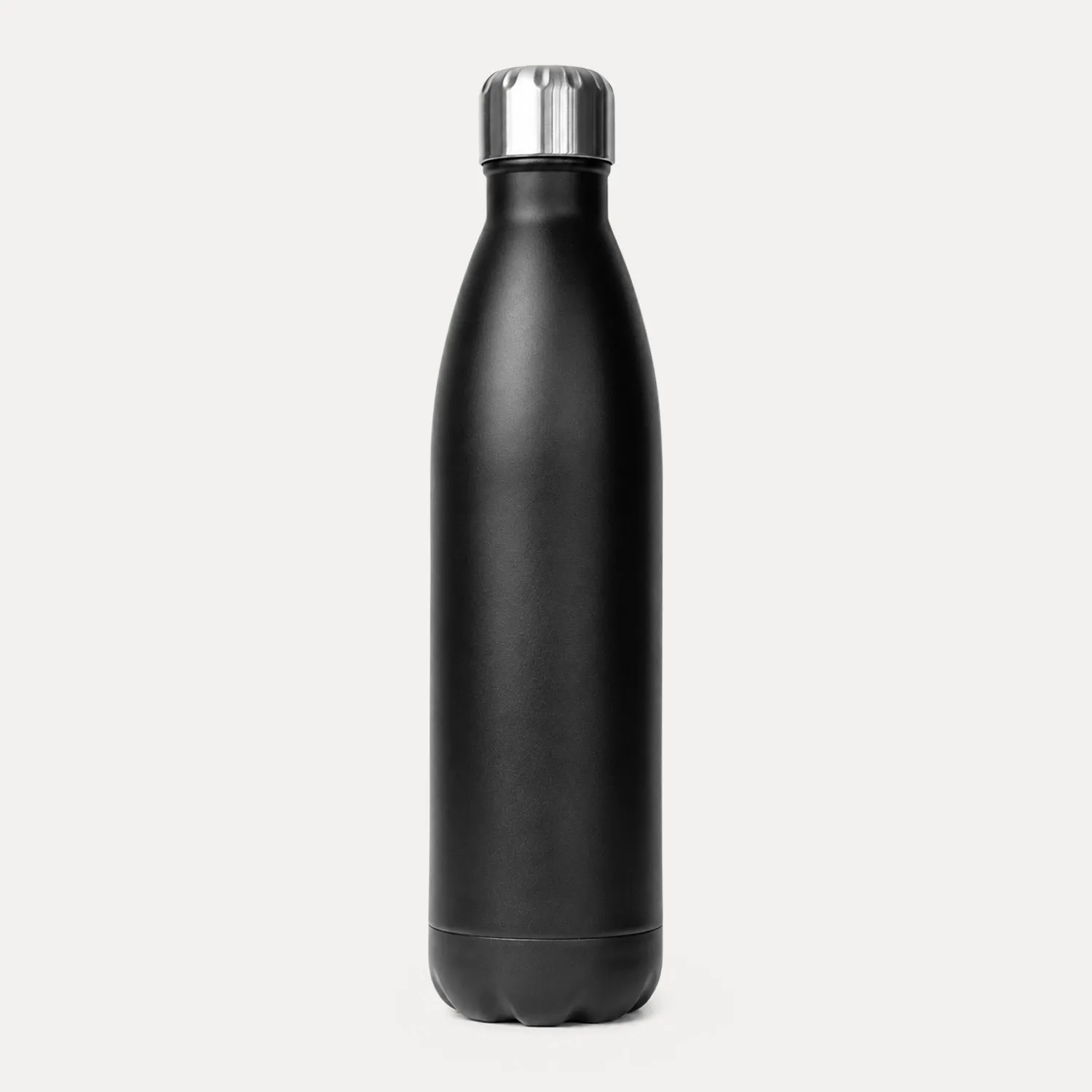 Smilodox Zeyn Sveltis Trinkflasche 750ml Edelstahl schwarz
