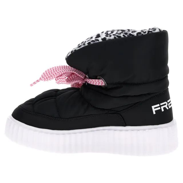 Freddy Puff Boots Damen schwarz mit Pilefutter