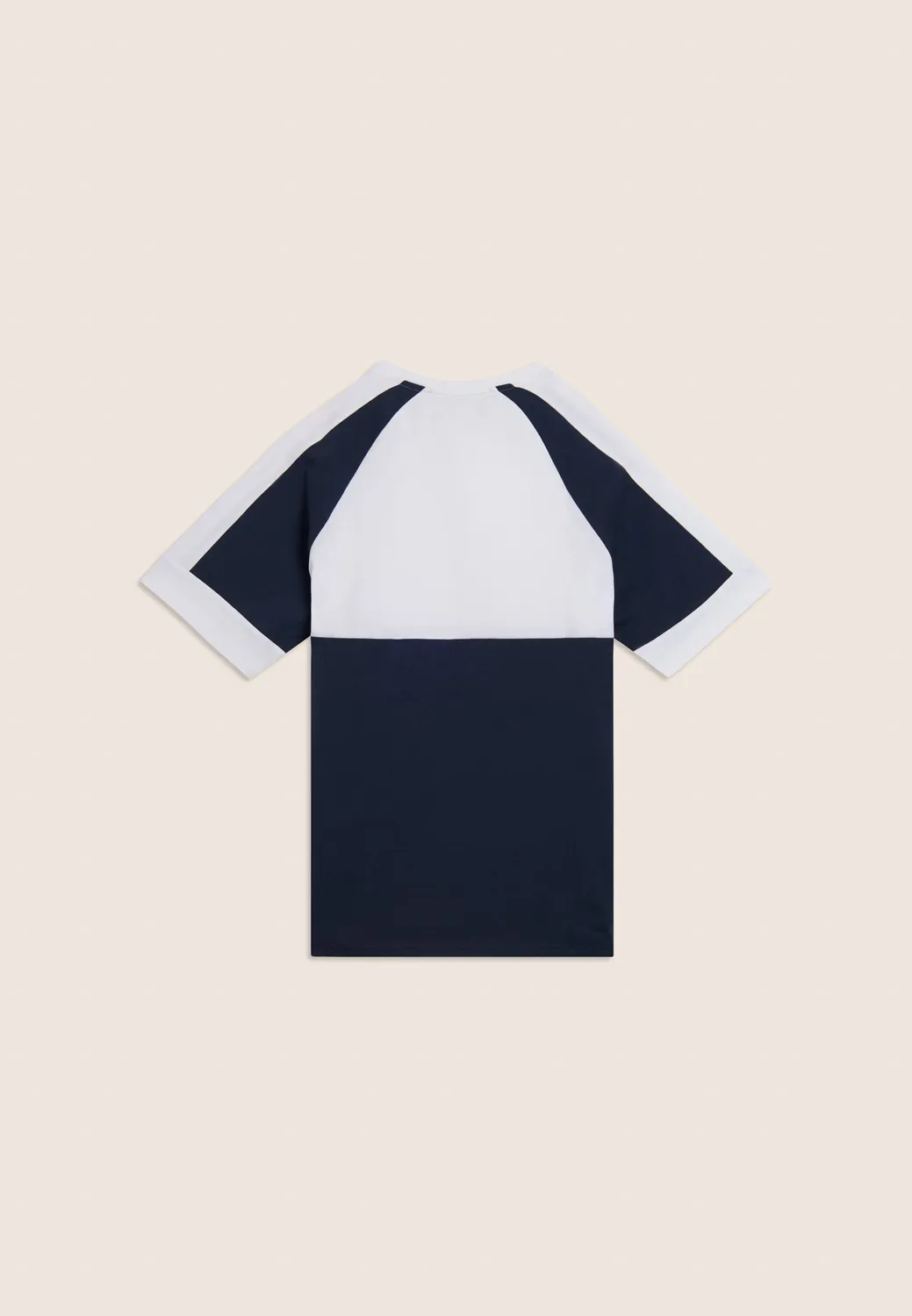 Freddy Colorblock T-Shirt Black Baumwolle Regular