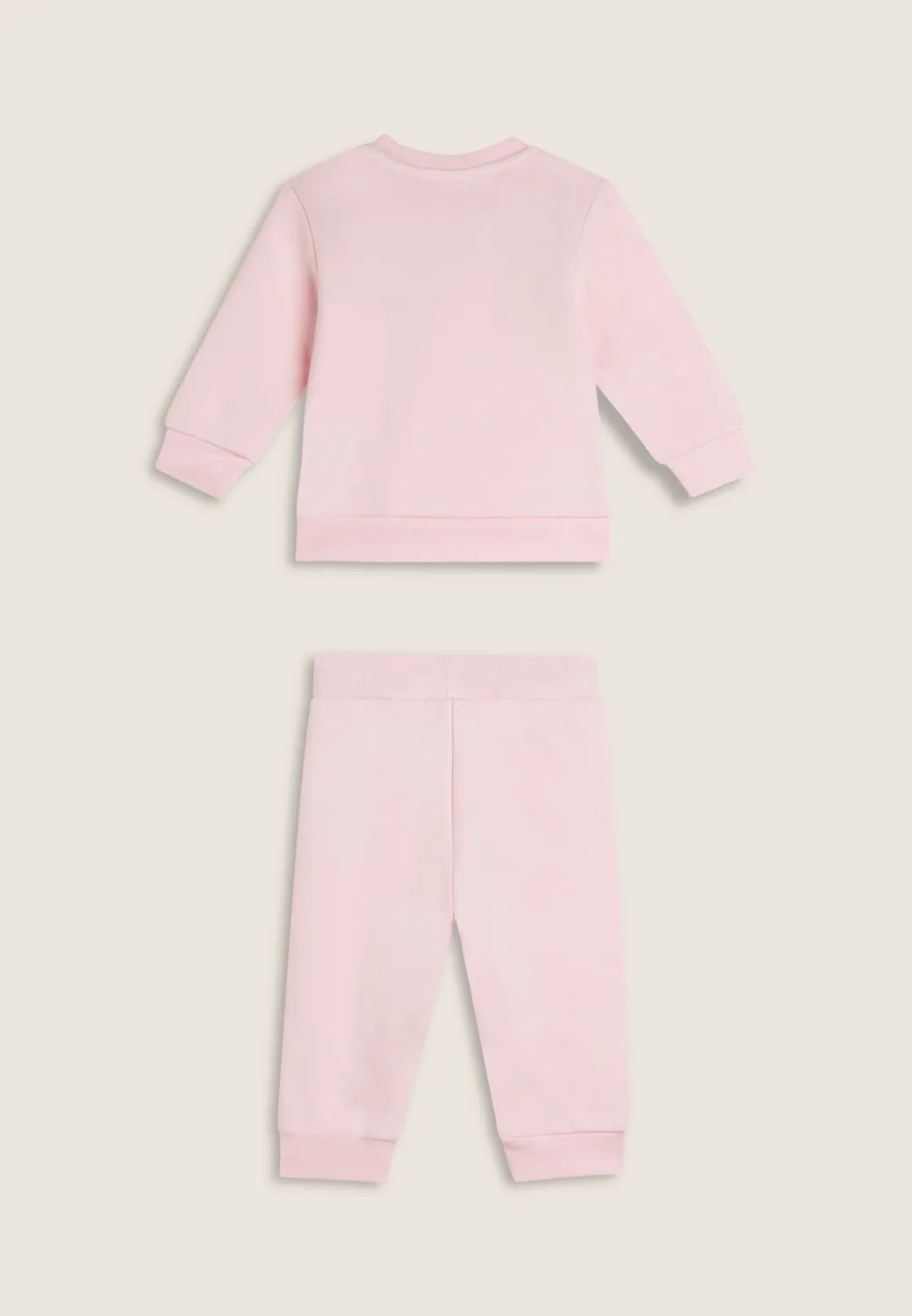Freddy Baby Jogginganzug Baumwolle Rosa Knöpfe