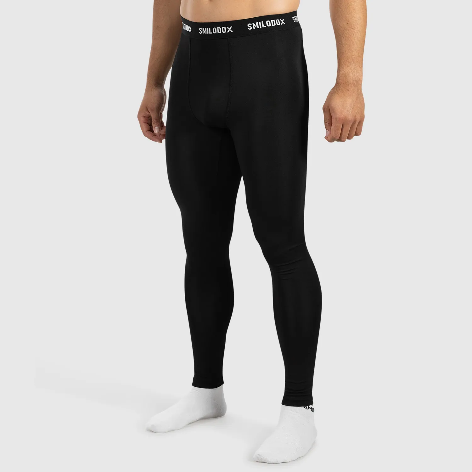 Smilodox Zeyn Kompressionshose Marineblau Base Layer