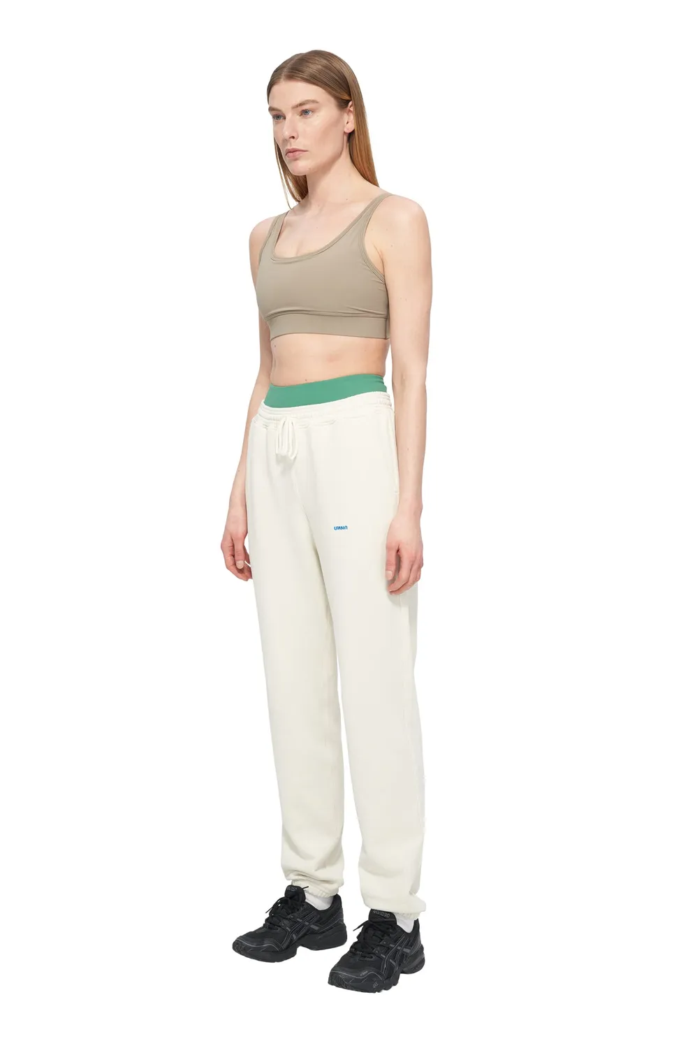 UNNA Slow Motion Joggers Jogginghose Vanilla White