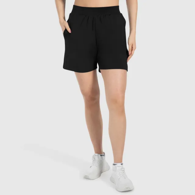 Smilodox Amaze Pro Corry Shorts Lila lockerer Schnitt