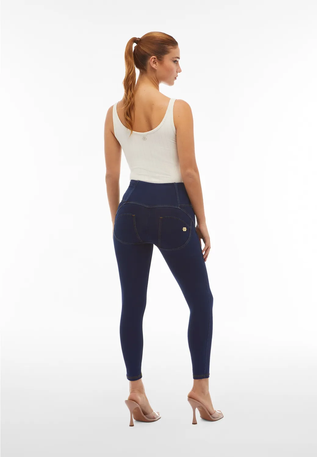 Freddy WR.UP Jeggings 7/8 dunkelblau Denim