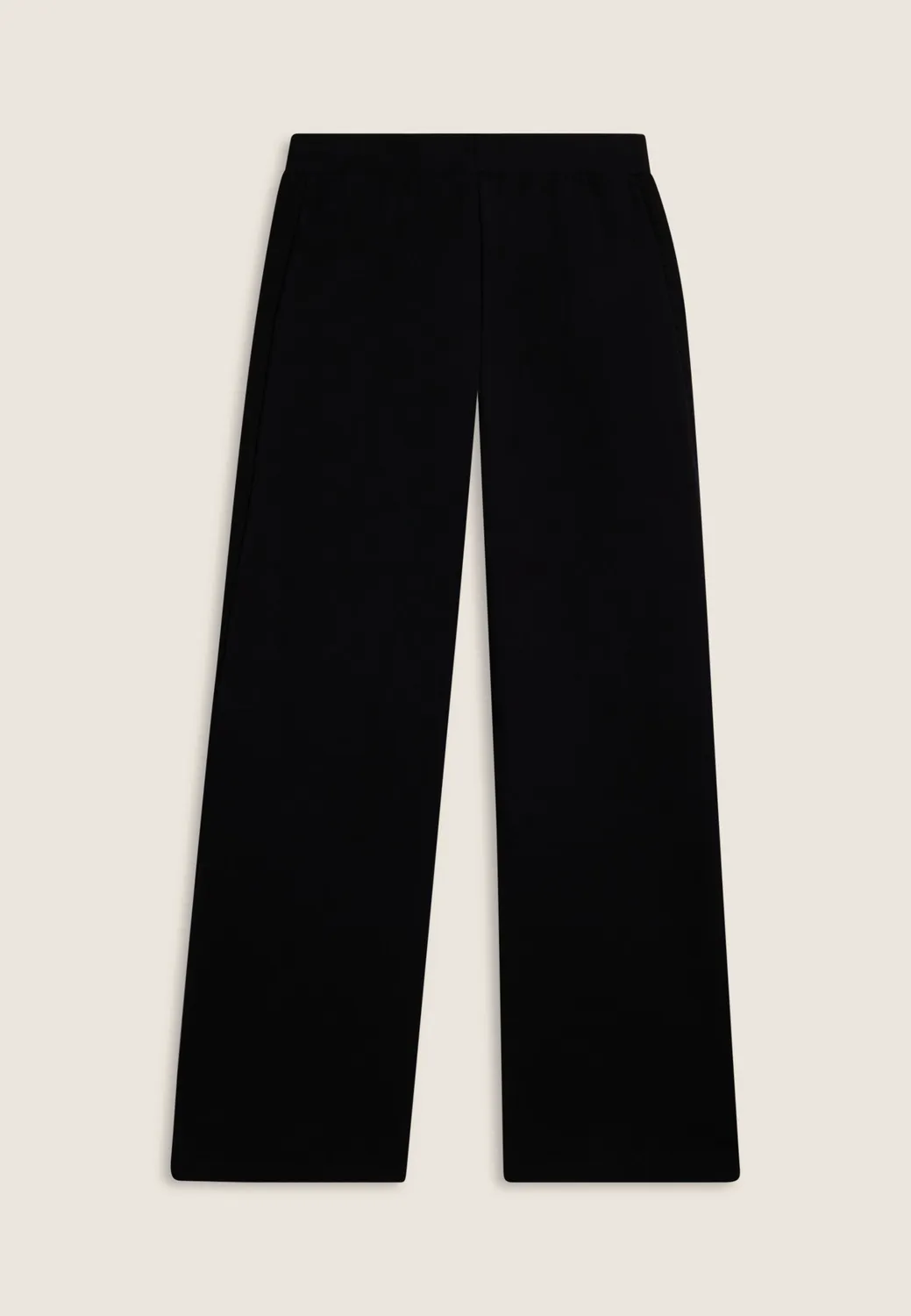 Freddy Wide Leg Hose Damen Schwarz Sweat