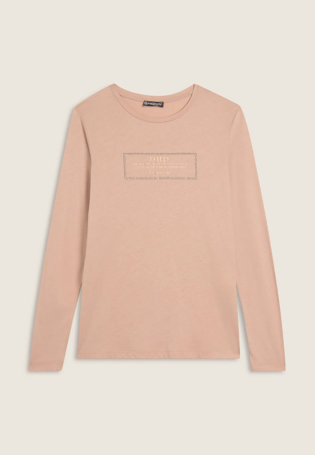 Freddy T-Shirt Damen Lang Schlitz Turbulence