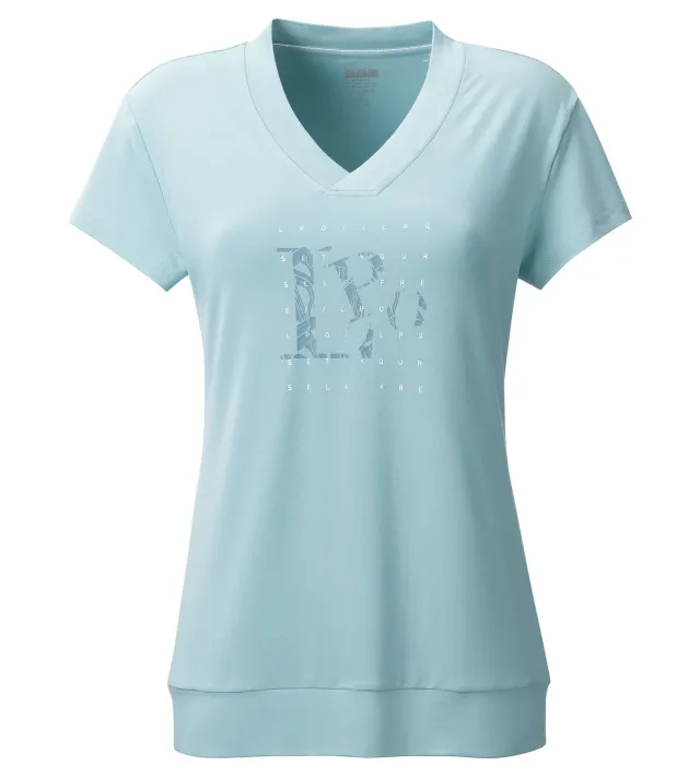 LPO Brietta Funktionsshirt Damen türkis elastisch