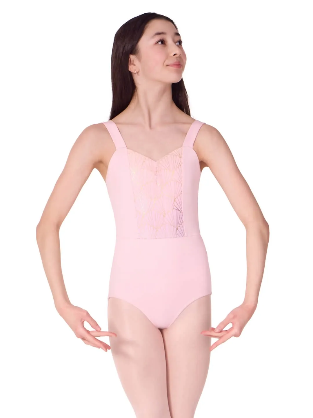 Capezio Sea Star Seashell Tank Ballettanzug Pink für Kinder