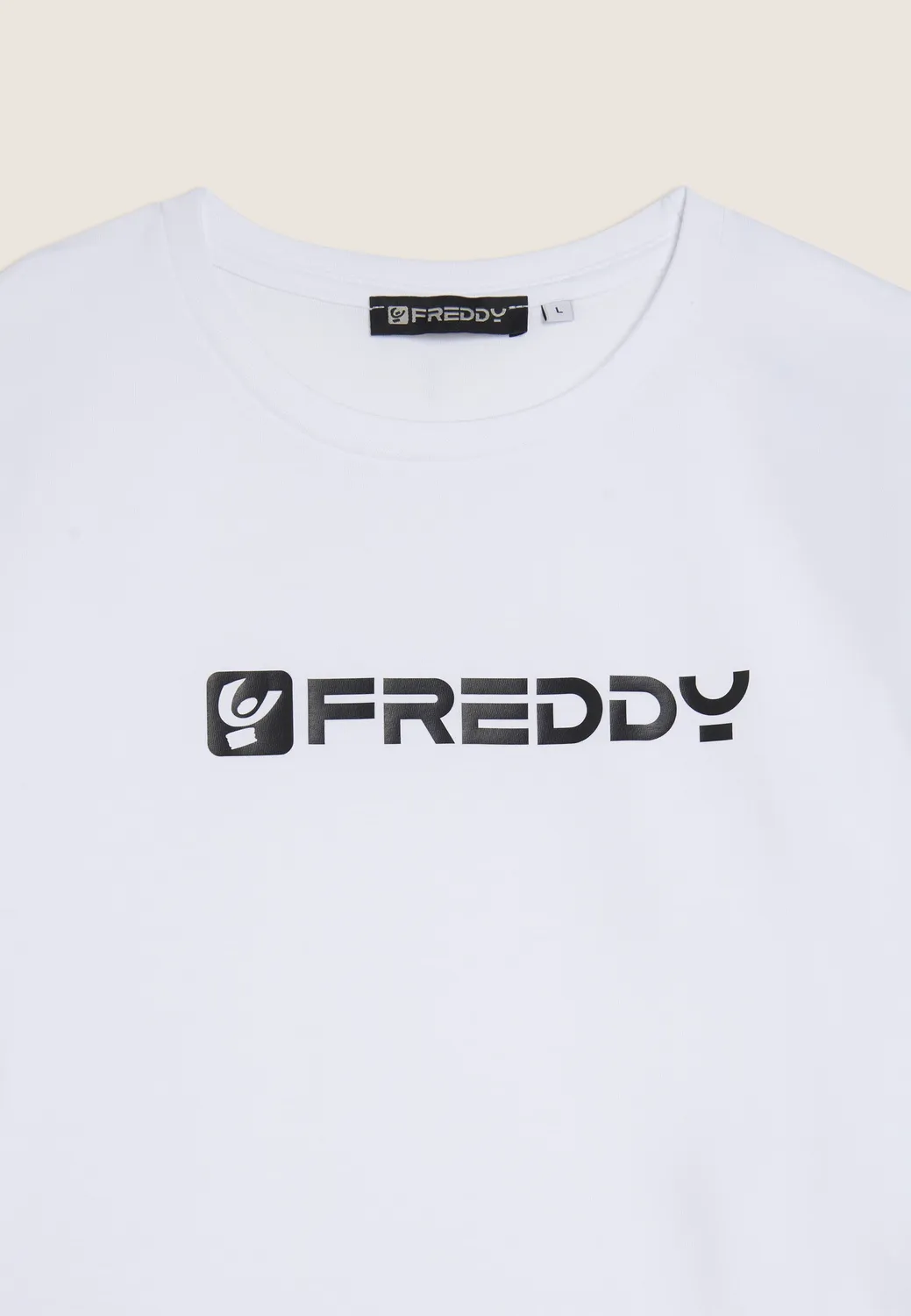 Freddy Basic Herren T-Shirt Baumwolle Schwarz